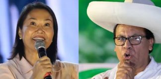 Debate será 31 de mayo debate presidencial entre Keiko Fujimori y Roberto Sánchez