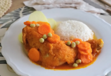 guiso de pollo peruano