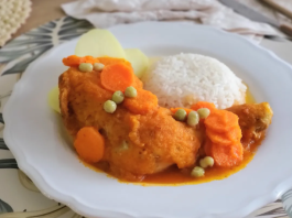 guiso de pollo peruano