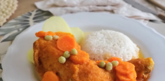 guiso de pollo peruano