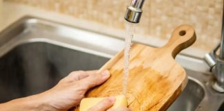 mantener tu tabla de picar