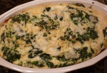 soufflé de acelga y pollo