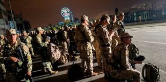 45 mil militares en segunda vuelta