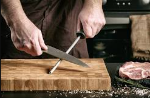 Afila tu cuchillo de cocina tú mismo