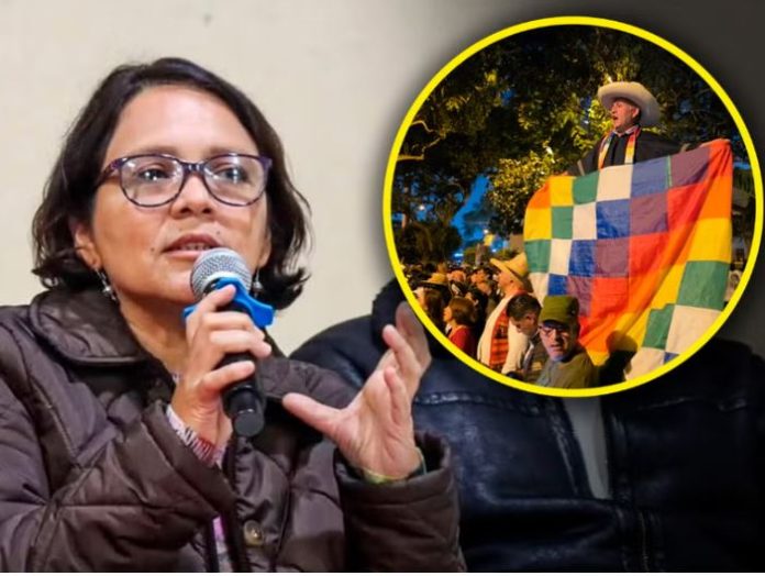 Anahí Durand no descarta marchas de JP