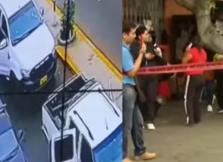 Balean camioneta con bebé adentro