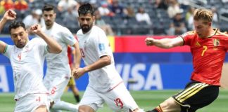 Bélgica e Irán igualaron 0-0