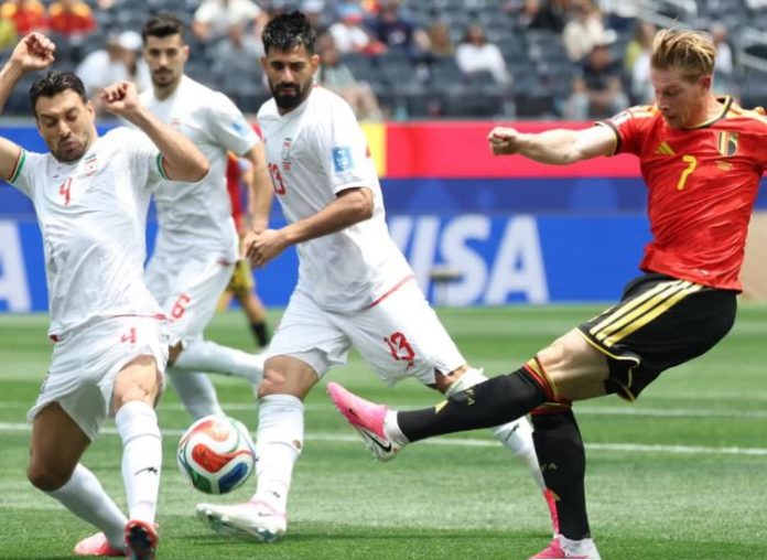 Bélgica e Irán igualaron 0-0