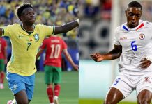Brasil sale por tres puntos ante Haití