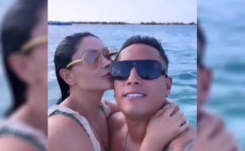 Christian Domínguez y Karla Tarazona