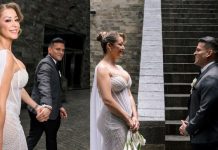 Christian Domínguez y Karla Tarazona oficializaron su relación con una boda civil