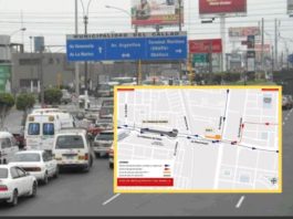 Cierran av. Faucett por Línea 4 del Metro