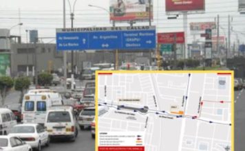 Cierran av. Faucett por Línea 4 del Metro Cierran av. Faucett por Línea 4 del Metro