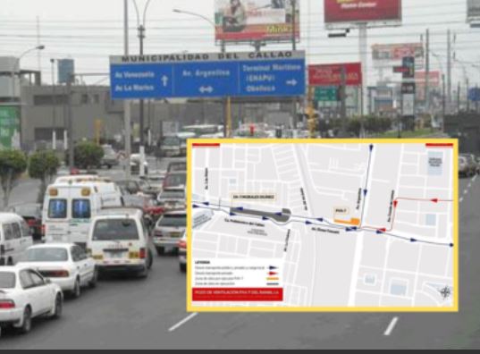 Cierran av. Faucett por Línea 4 del Metro