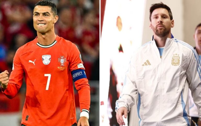 Cristiano Ronaldo y Lionel Messi