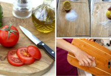 Desinfecta tu tabla de picar Desinfecta tu tabla de picar