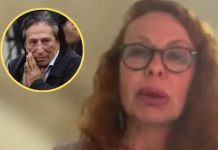 Eliane Karp pidió indulto para Alejandro Toledo