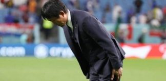 Hajime Moriyasu, seleccionador de Japón