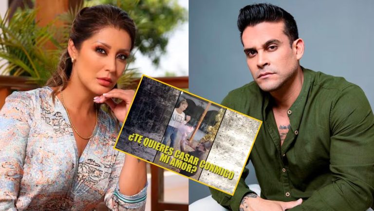 Karla Tarazona y Christian Domínguez