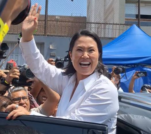 ¡Keiko Fujimori ya es presidenta!