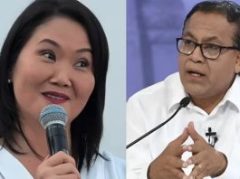Keiko Fujimori y Roberto Sánchez