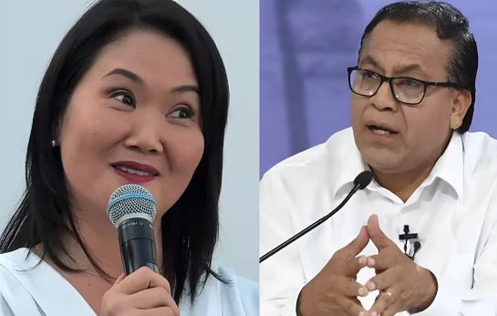 Keiko Fujimori y Roberto Sánchez