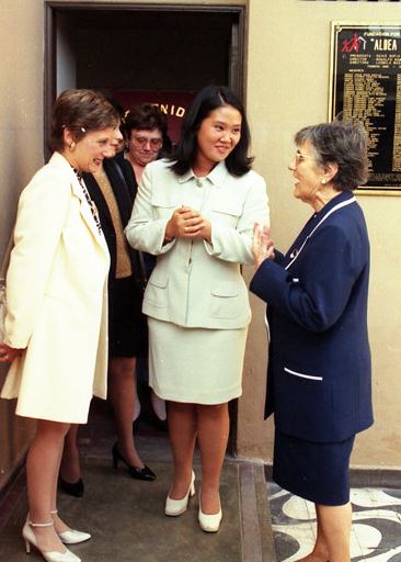 Keiko Fujimori y la Primera Dama de Hungria