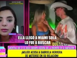 La acusan de romper matri y una relación