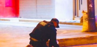 Lanzan granada contra local de Z Buss