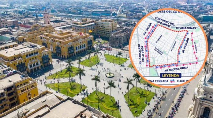 Lima cerrada hasta el lunes