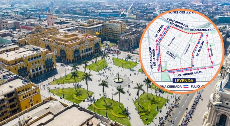 Lima cerrada hasta el lunes