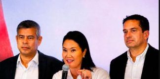 Luis Galarreta y Keiko Fujimori