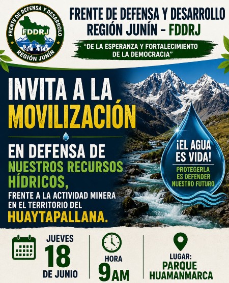 Marcharán hoy para preservar la Cordillera del Huaytapallana Marcharán hoy para preservar la Cordillera del Huaytapallana