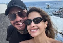 Milett Figueroa y Marcelo Tinelli