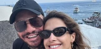 Milett Figueroa y Marcelo Tinelli
