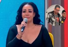 Mirella Paz llora por su papá en cana