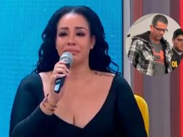 Mirella Paz llora por su papá en cana Mirella Paz llora por su papá en cana