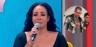 Mirella Paz llora por su papá en cana