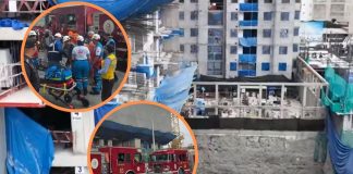 Obrero muere tras el derrumbe de edificio