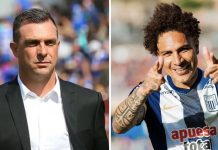 Pablo Guede y Paolo Guerrero