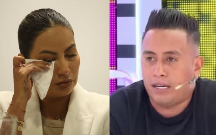 Pamela López y Christian Cueva
