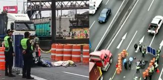Pareja muere en choque en la Vía Evitamiento