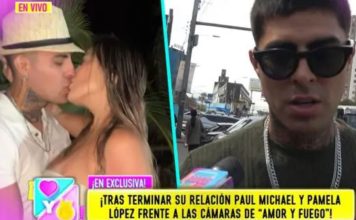 Paul Michael aún extraña a Pamela Paul Michael y Pamela López