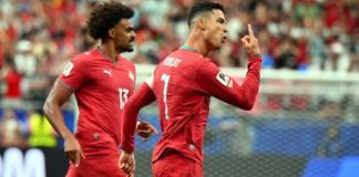 Portugal aplastó a débil Uzbekistán