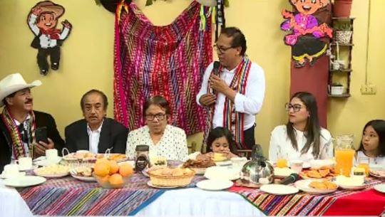 Roberto Sánchez - desayuno electoral