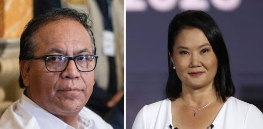 Keiko Fujimori remonta y supera a Roberto Sánchez en el conteo oficial Roberto Sánchez y Keiko Fujimori