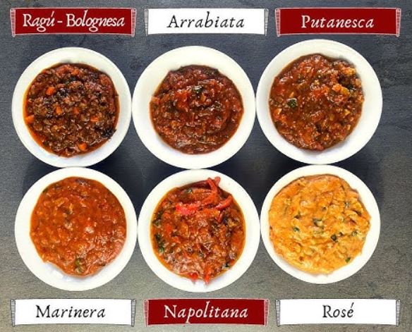 Tipos de Salsa Pomodoro