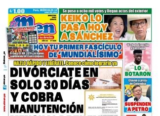 Portada Diario El Men (11/6/2026)
