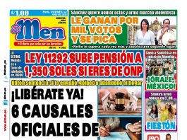 Portada Diario El Men (12/6/2026)