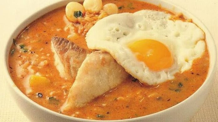 chupe de pescado